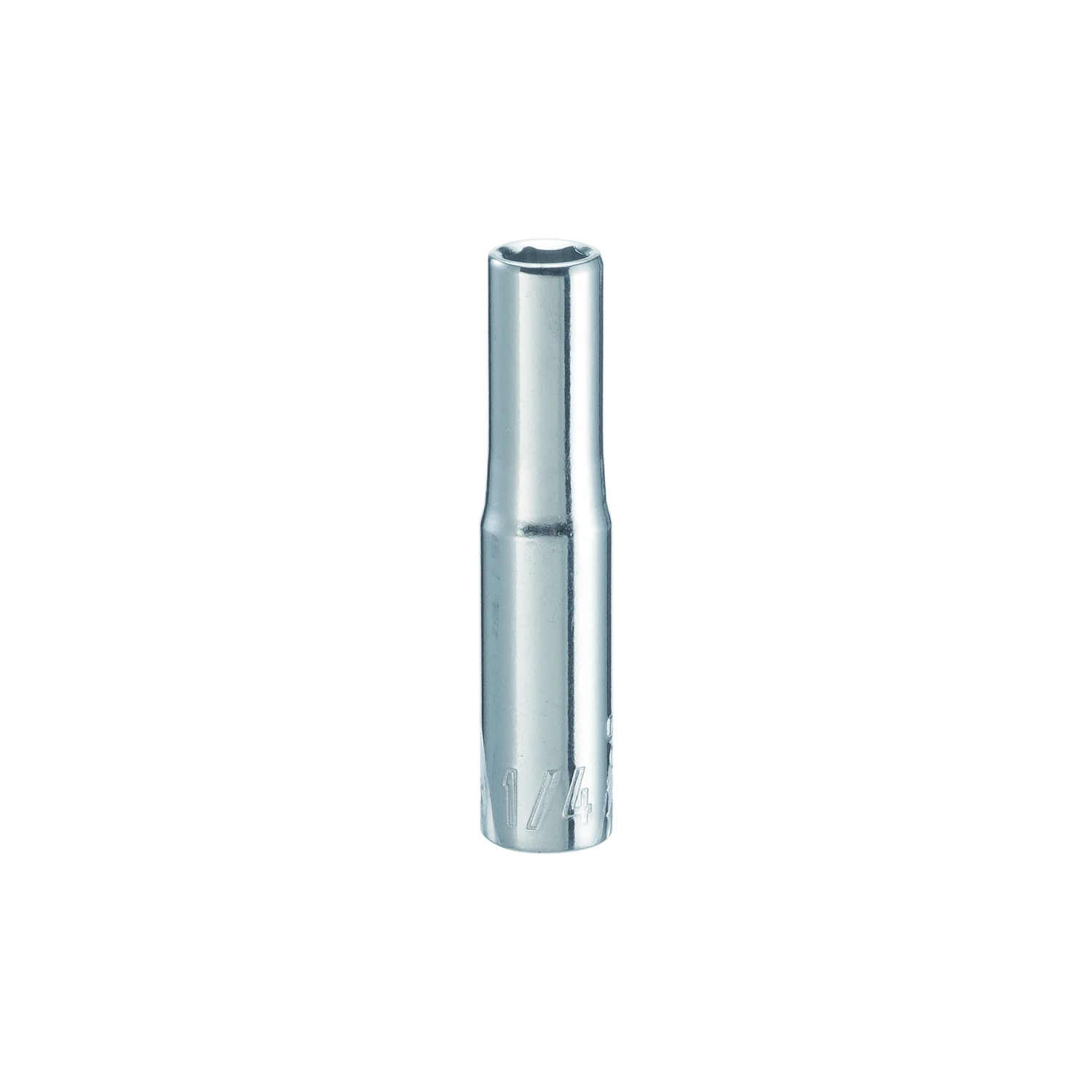 1/4 In. X 1/4 In. Drive Sae 6 Point Deep Socket - 1 Piece