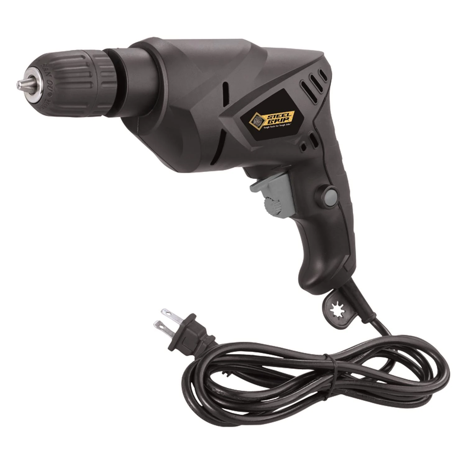 4.2 Amps 3/8 In. Keyed Corded Drill With Variable Speed