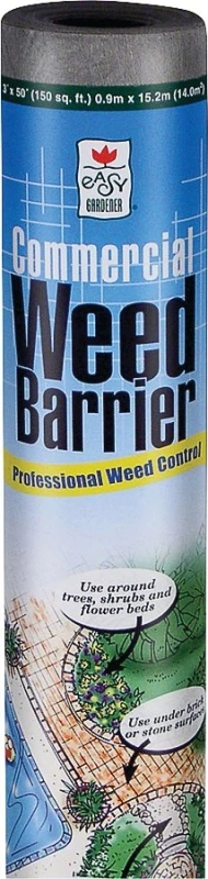 4 Ft. X 100 Ft. Heavy Duty Commercial Weed Control Fabric By Landmaster