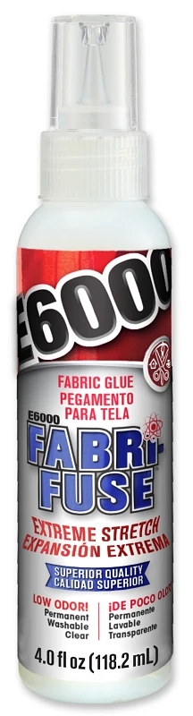Fabri-fuse Clear Multi-purpose Fabric Adhesive, 4 Ounce Bottle
