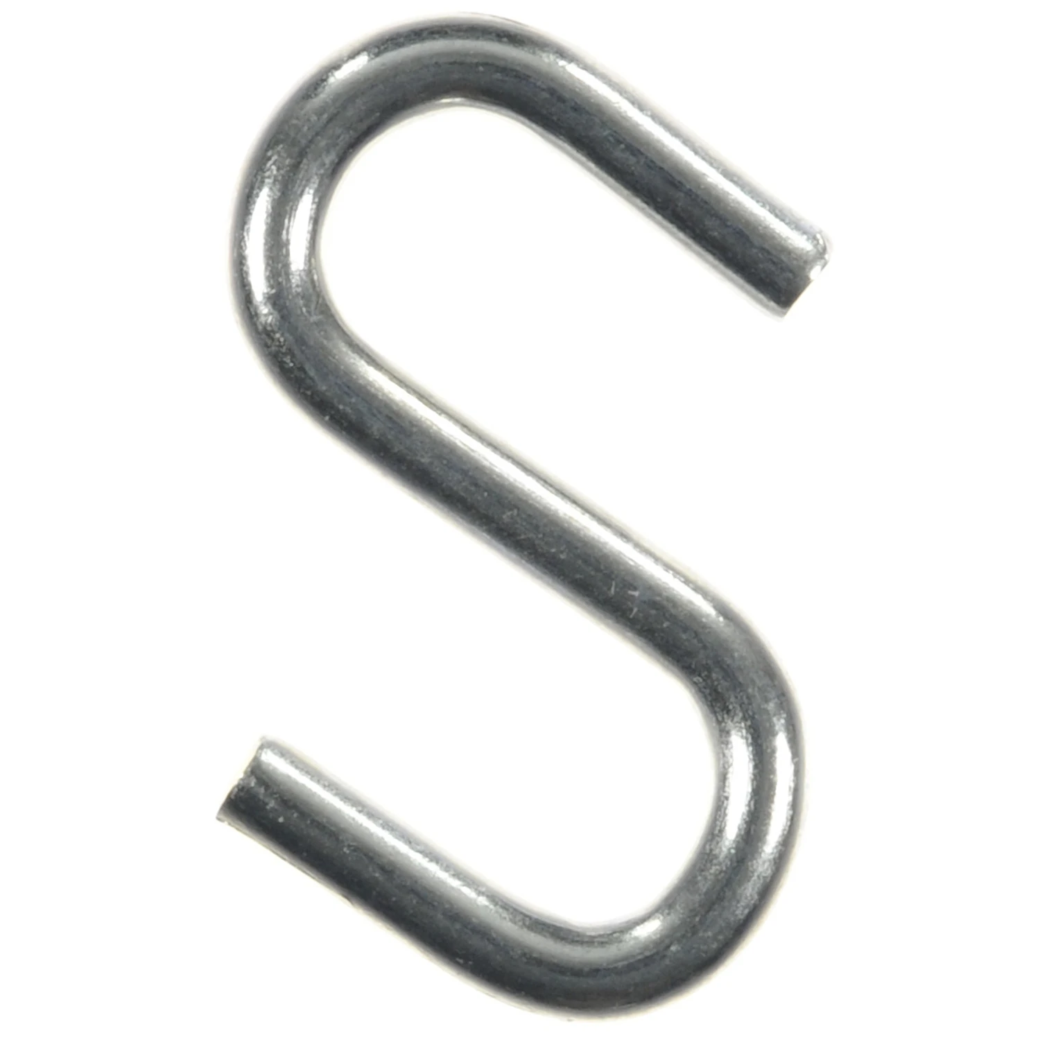 Ace Small Zinc-Plated Silver Steel 0.75 in. L S-Hook 15 lb. 8 pk