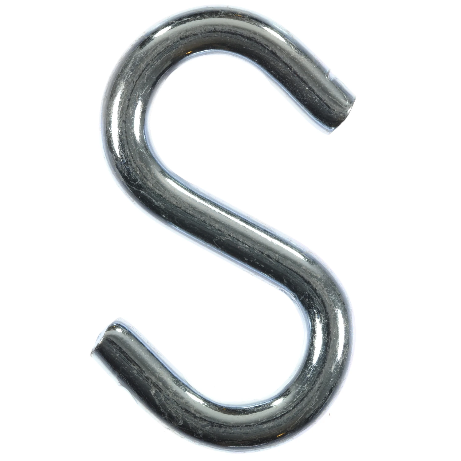 Ace Small Zinc-Plated Silver Steel 2.5 in. L S-Hook 250 lb. 2 pk