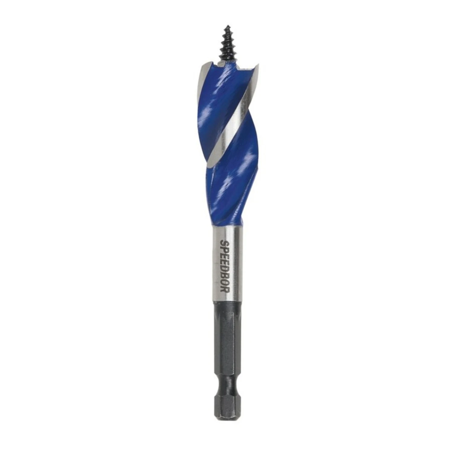 Speedbor 5/8 In. X 4 In. L Carbon Steel Wood Boring Bit Quick-change Hex Shank