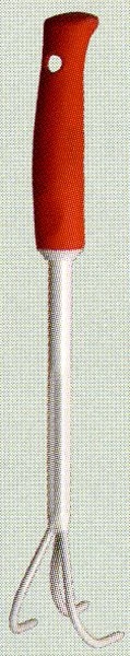 Ergonomic Garden Cultivator With Black Carbon Steel Blade And Tpr Handle