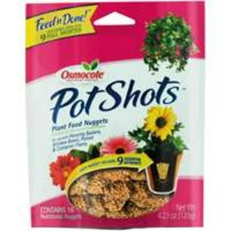 Scotts Miracle-gro Osmocote Pot Shots Plant Food Nuggets 278201 - 16 Count