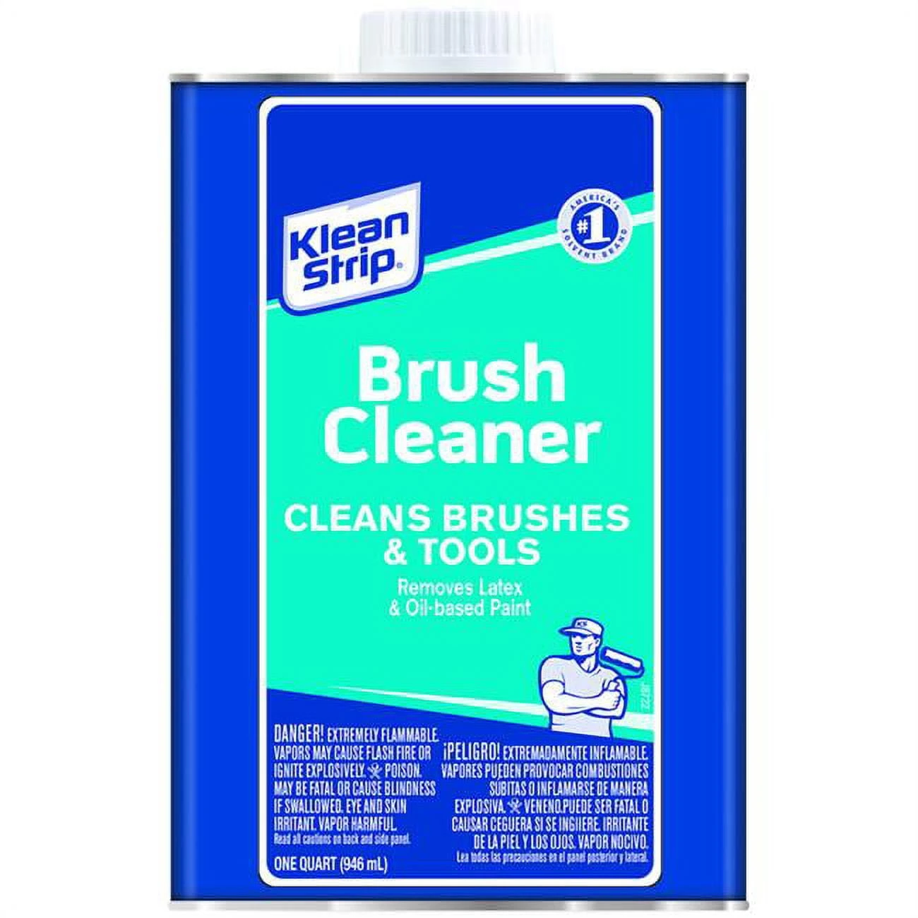 Methyl Ethyl Ketone Brush Cleaner 1 Quart - High Quality Paint Remover