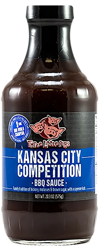 Kansas City Competition Bbq Sauce 20.3 Oz - Award Winning Flavor