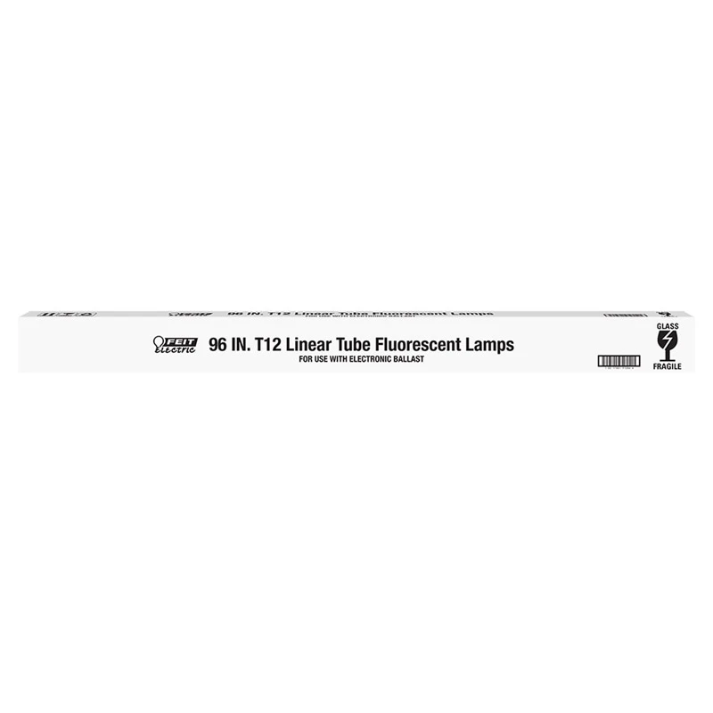 FEIT Electric 75 watts T12 96 in. L Fluorescent Bulb Cool White Linear 4100 K 1 pk
