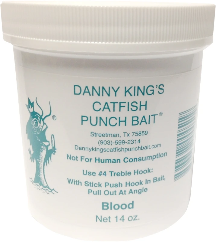 Catfish Punch Bait Blood 14 Ounce Fishing Scent