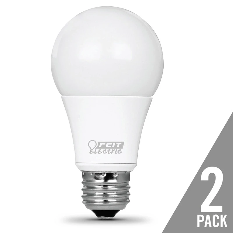 FEIT Electric 8.8 watts A19 LED Bulb 800 lumens Warm White A-Line 60 Watt Equivalence