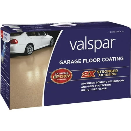 128-fl Oz Tan Garage Floor Coating Kit - Low Voc Latex Paint