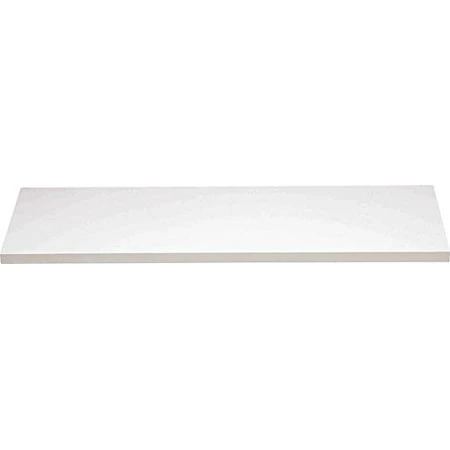 Ptb-w02 8 X 48 Inch White Board Shelf - Thick 5/8 Inch