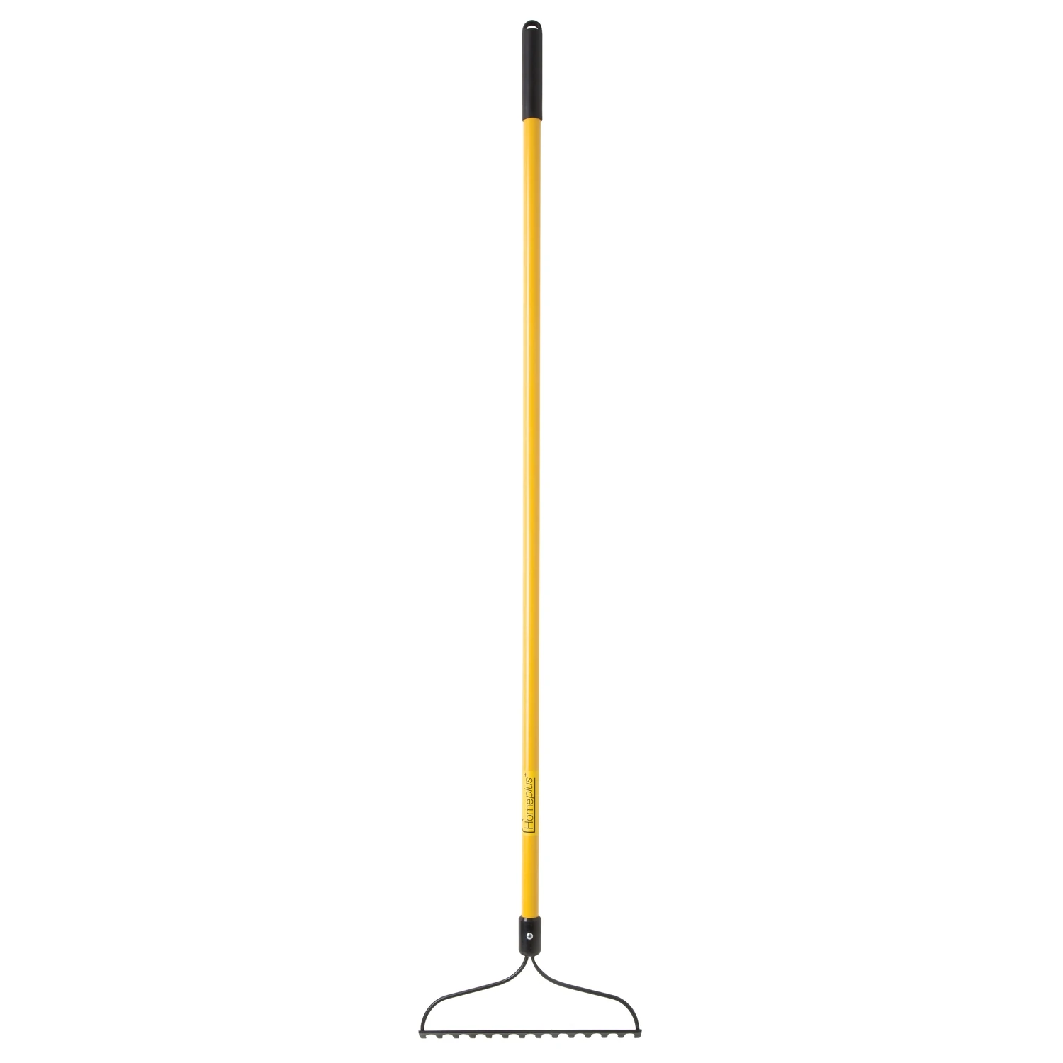 61 In. Steel Bow Rake With 14 Tines And Fiberglass Handle