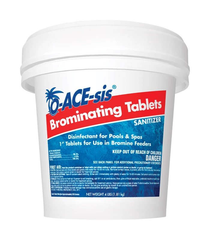 Brominating Chemicals Tablets 4 Lb For Spa And Pool Maintenance