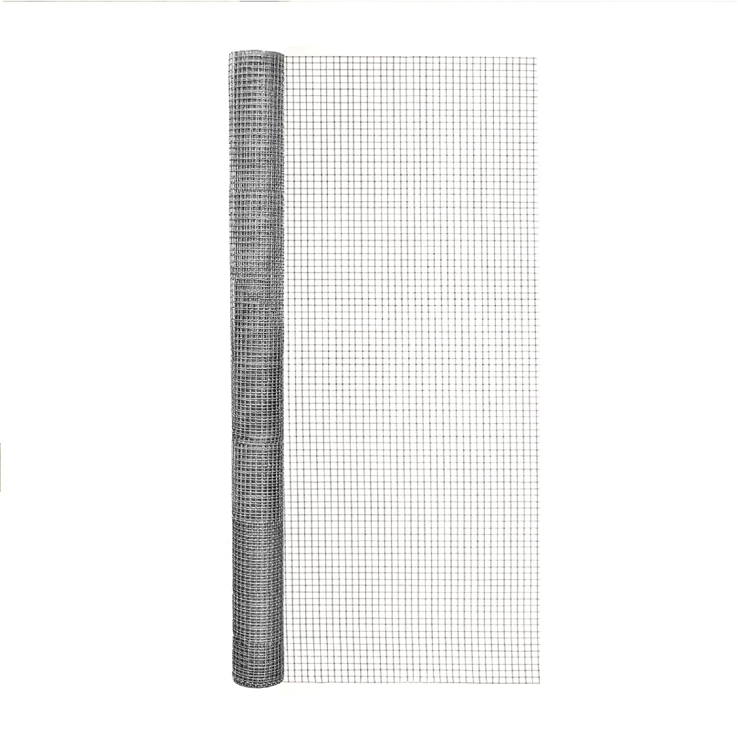 24 In. H X 5 Ft. L Galvanized Steel Hardware Cloth 1/4 In. Mesh