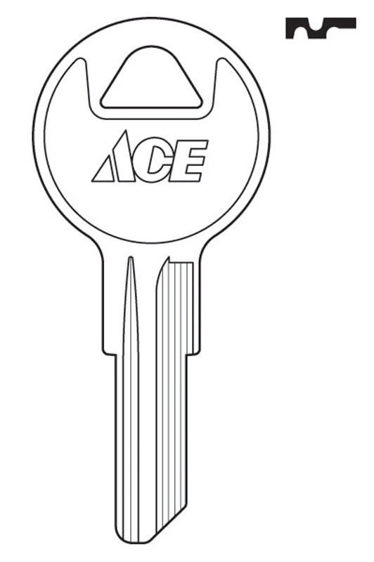House/office Key Blank Ez# Y11 Single Sided For Yale Locks