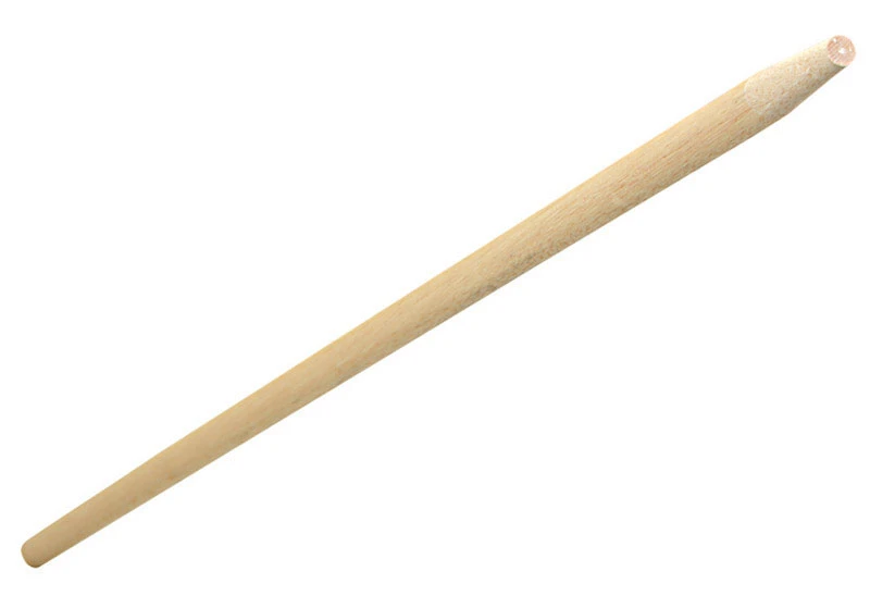 54 In. Wood Tapered Squeegee Handle - Durable Natural Finish