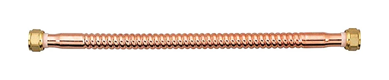 3/4 In. Fip X 3/4 In. D Fip 18 In. Copper Water Heater Supply Line
