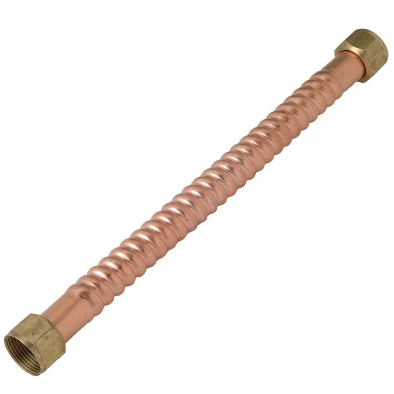 3/4 In. Fip X 3/4 In. D Fip 24 In. Copper Water Heater Supply Line