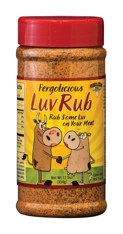 Luv Kansas City Bbq Rub 12.5 Oz - Perfect For All Meats