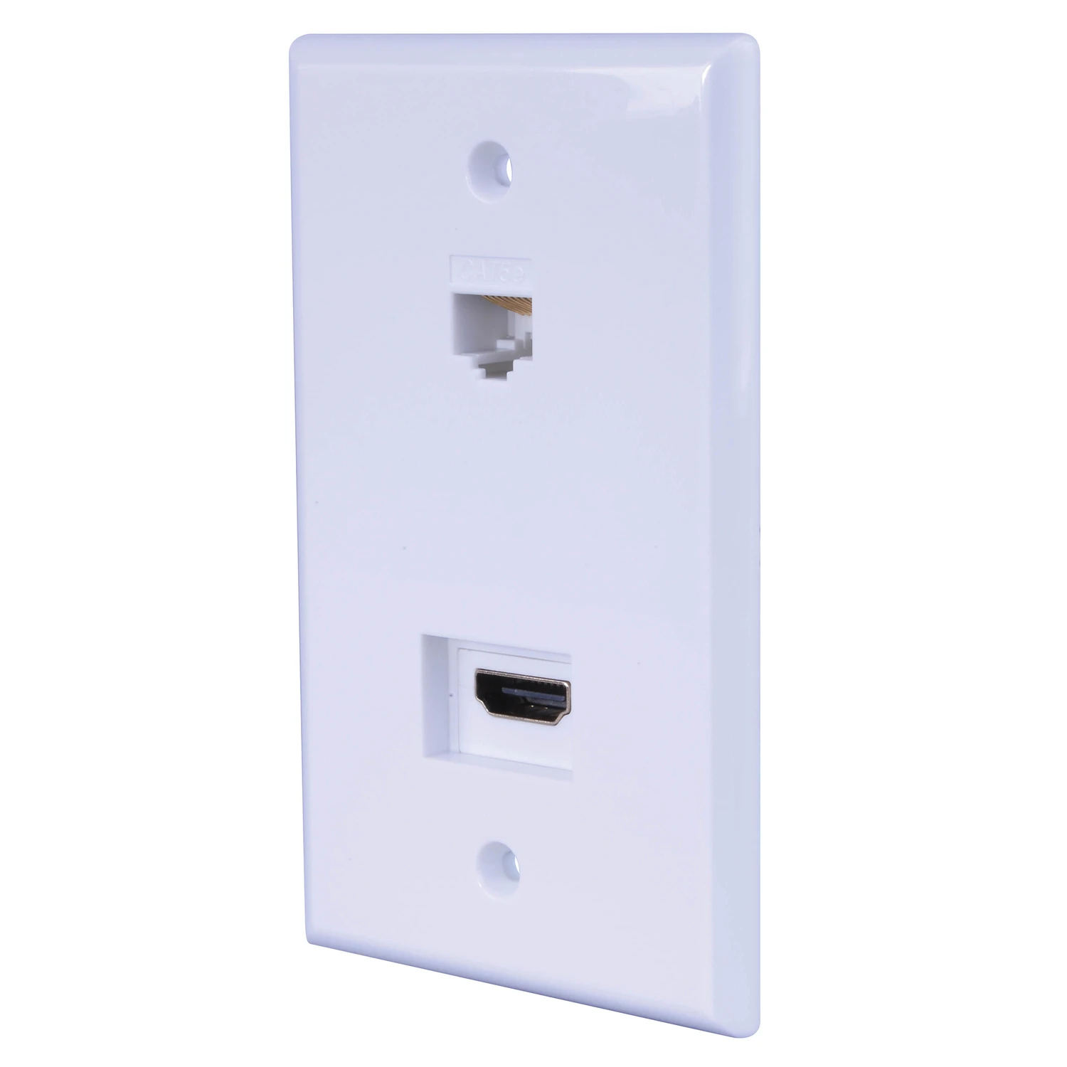 WALL PLATE HDMI/RJ45 1PK