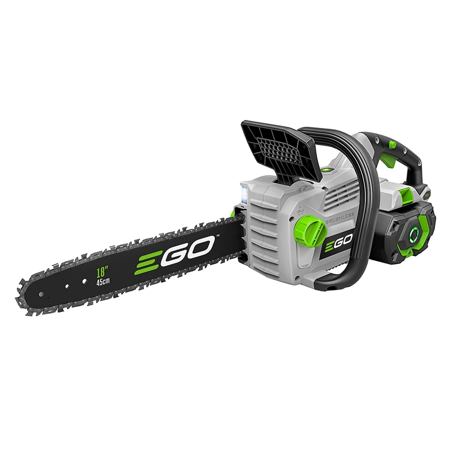 Power+ Cs1804 18 In. 56v Brushless Cordless Chainsaw Kit With Battery & Charger