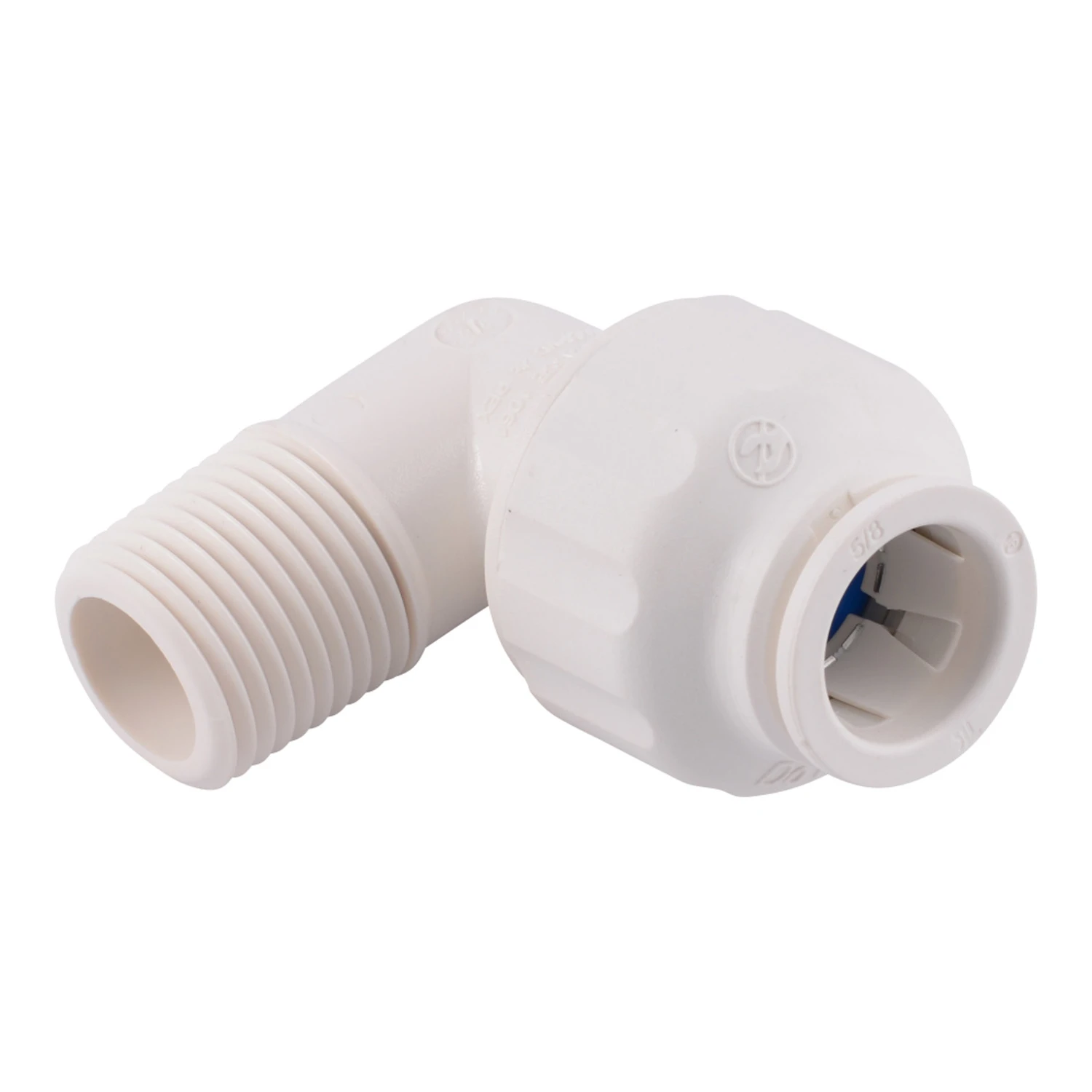 Quick Connect Push To Connect 1/2 In. Cts X 1/2 In. Npt Male Elbow