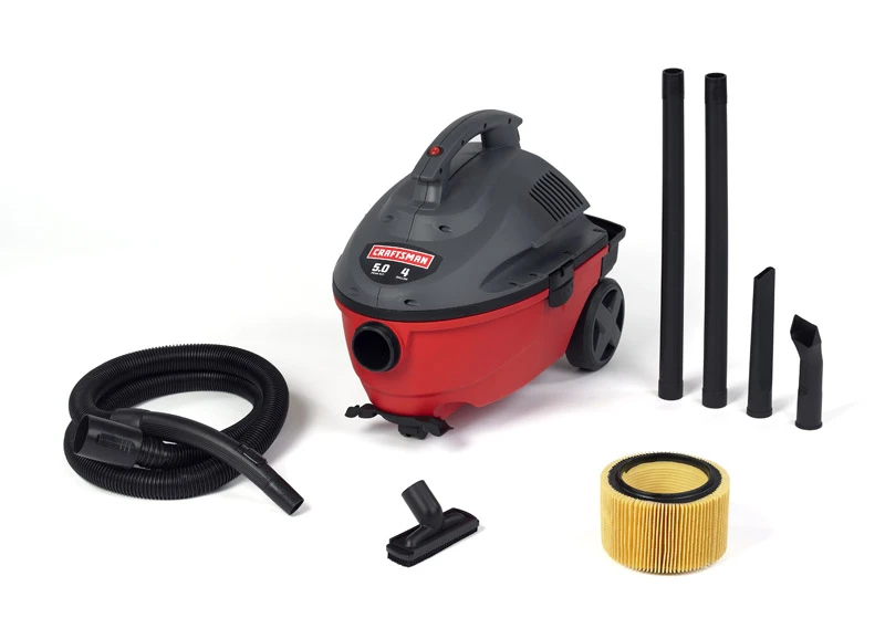 4 Gallon Corded Wet/dry Vacuum 7.5 Amps 120 Volt 5 Hp