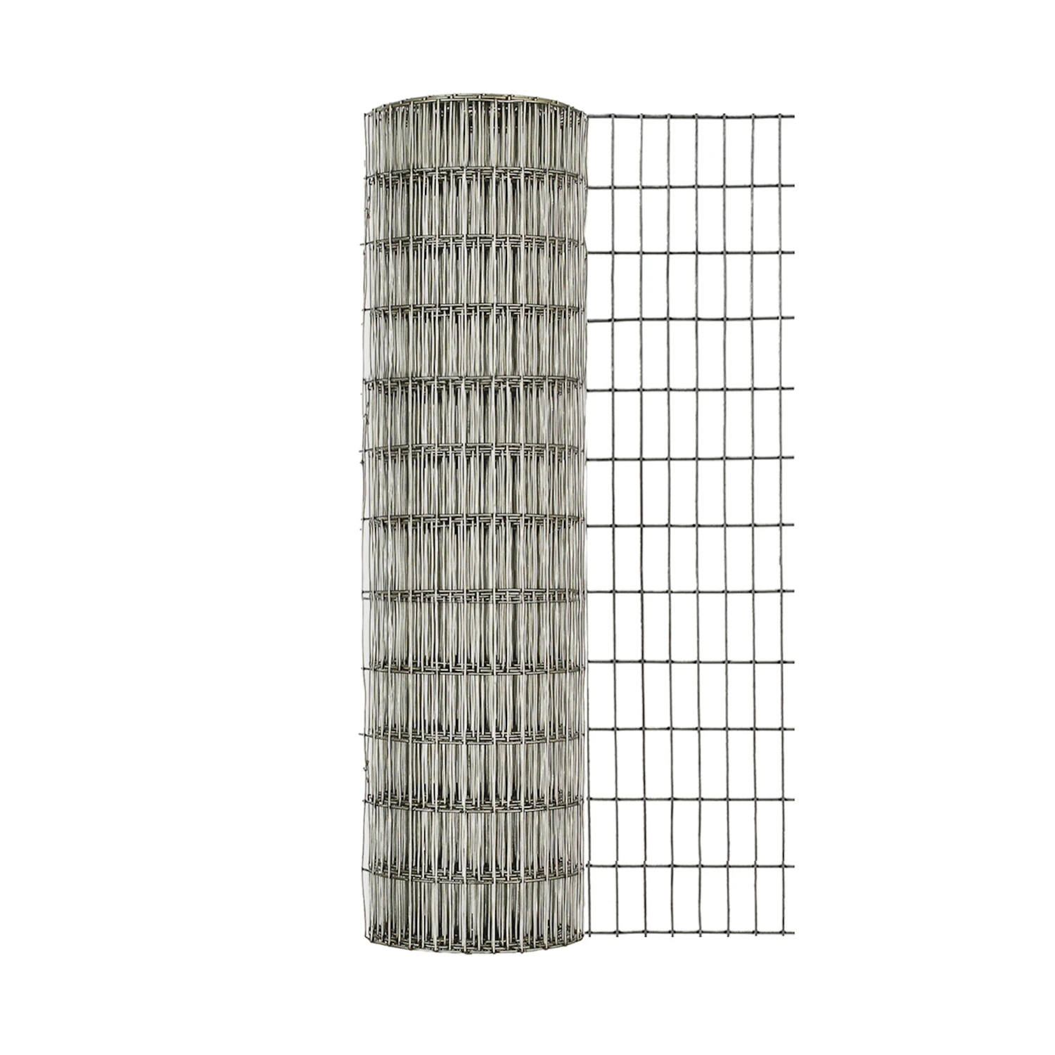 24 In. H X 25 Ft. L Galvanized Steel Welded Wire Fence With 1 In. Mesh