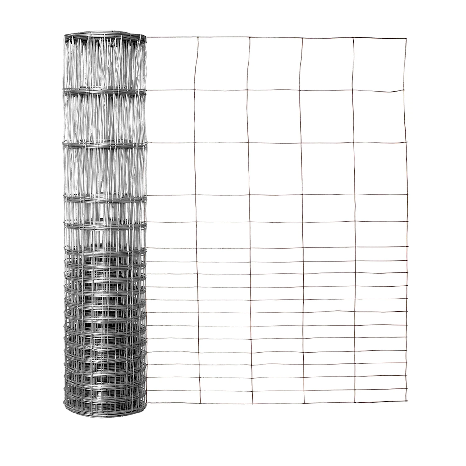 28 In. H X 50 Ft. L Galvanized Steel Welded Wire Fence