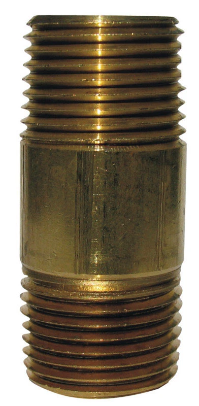 1/4 In. Mpt X 1/4 In. D Mpt Brass Nipple 2 In. Length