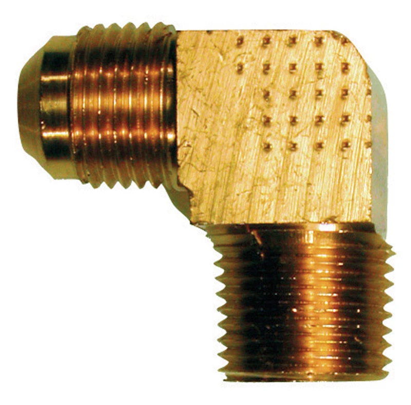 5/8 In. Flare X 1/2 In. Male Brass Elbow - Model 41193