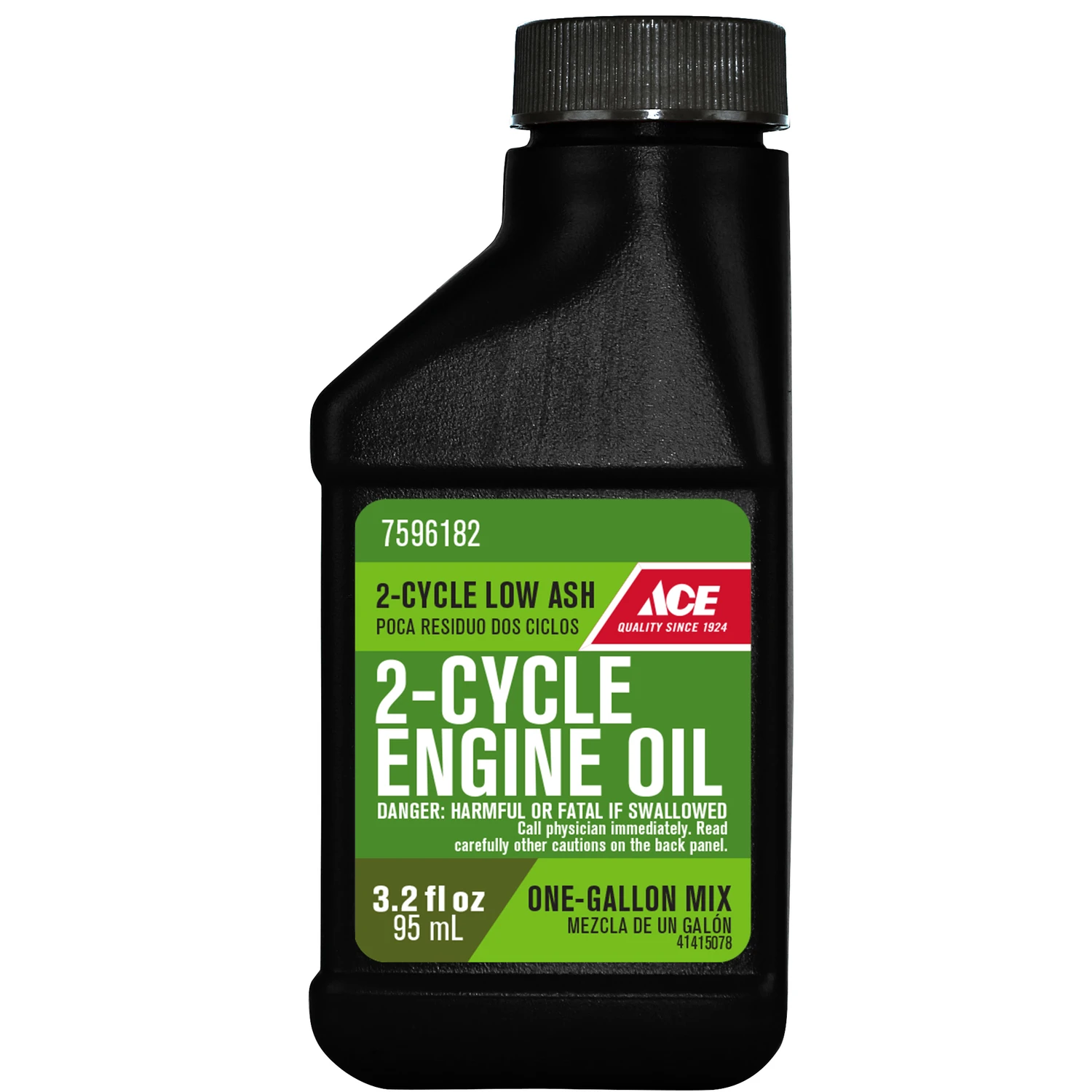 2-cycle Low Ash Engine Oil 3.2 Ounce Synthetic Blend For Maximum Protection
