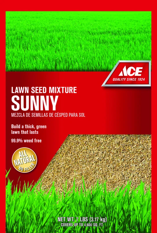 Mixed Full Sun Grass Seed 7 Lb - Perennial & Kentucky Bluegrass Blend