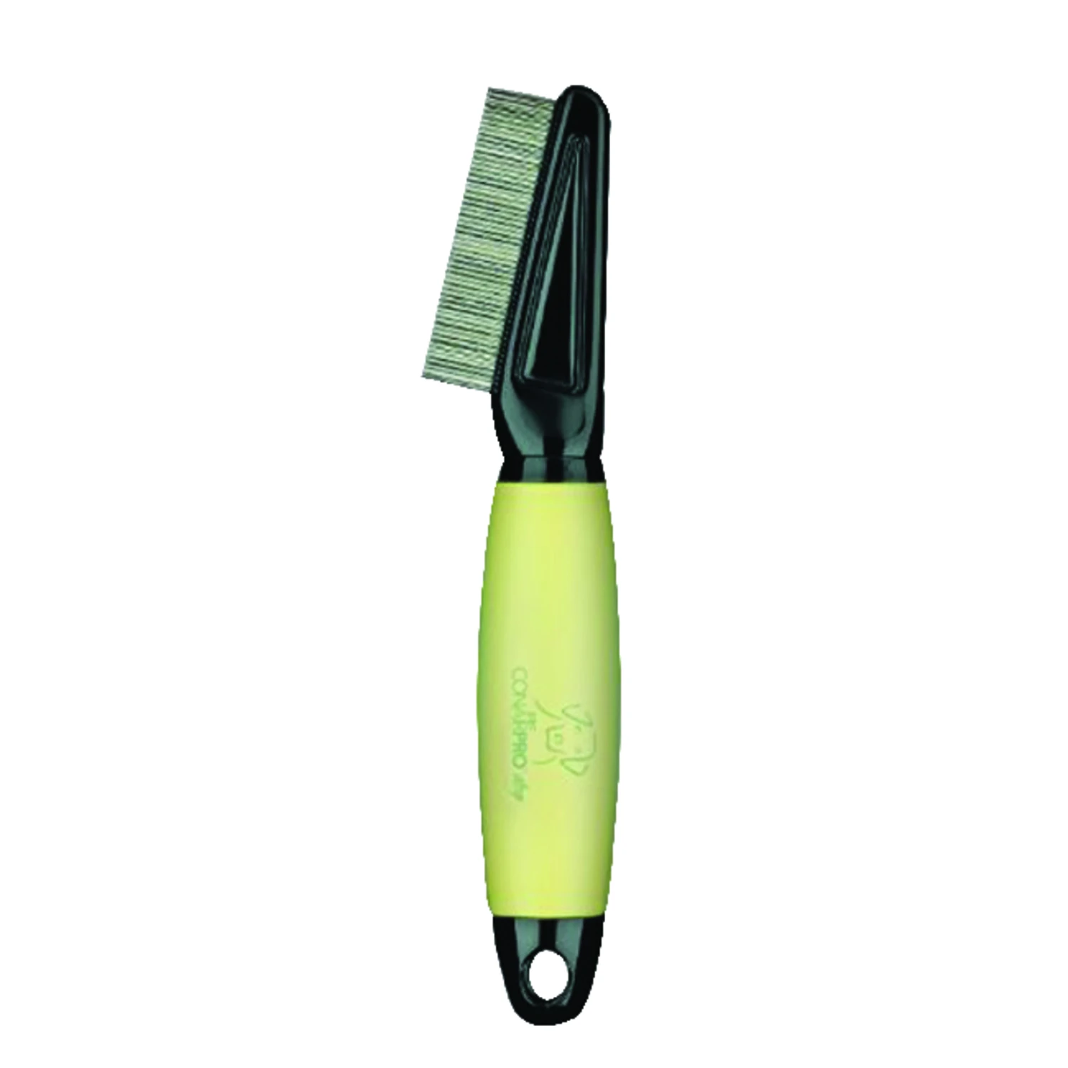 US1342 14 U-Groom Flea Comb with Contoured Grip