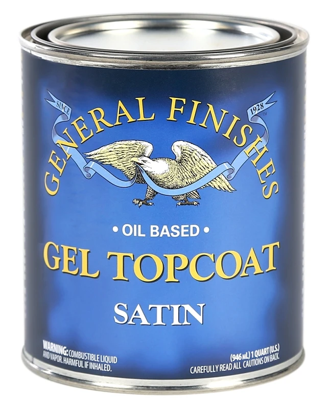 1 Quart Satin Oil-based Urethane Gel Interior Topcoat By General Finishes