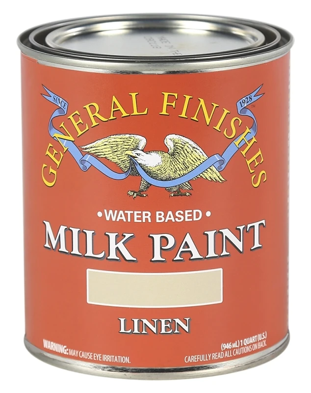 1 Quart Linen Interior/exterior Milk Paint By General Finishes - Model Gf.qli