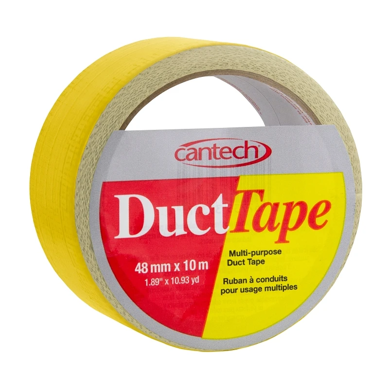 Multi-purpose Duct Tape Yellow 48mm X 10m Model 39305