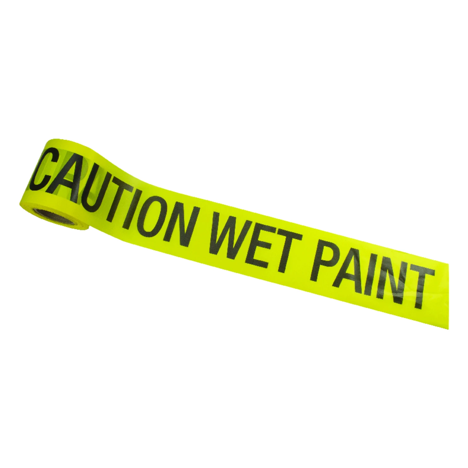 200 Ft. L X 3 In. W Plastic Caution Wet Paint Barricade Tape Yellow