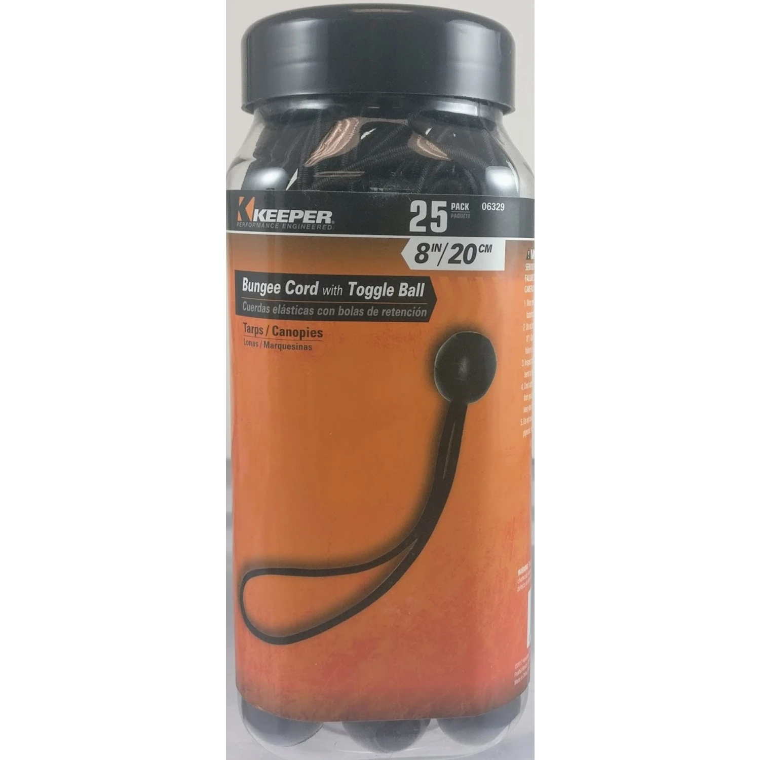BUNGEE BALL CORD 25PK