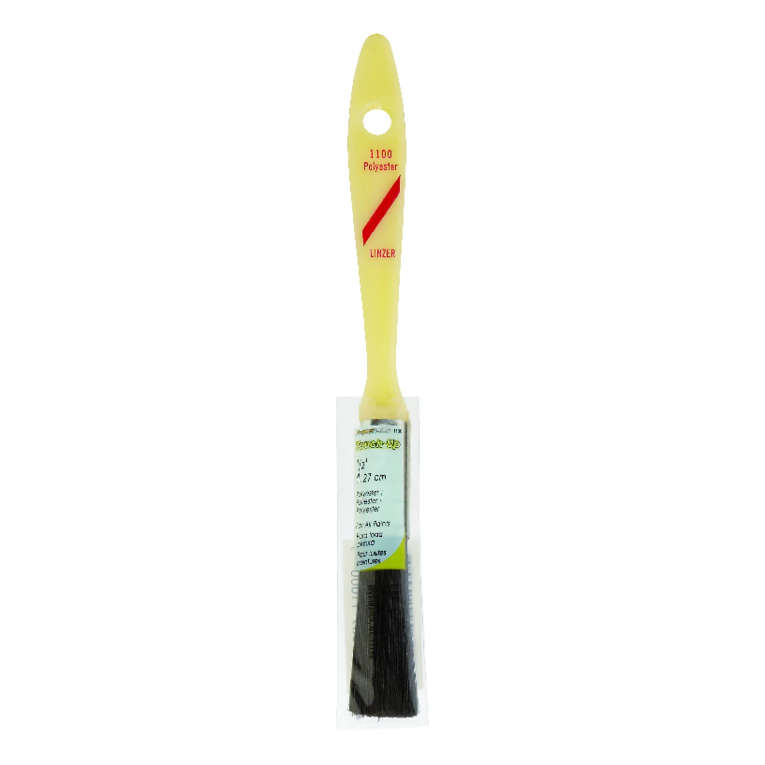 Project Select 1/2 In. Flat Touch-up Paint Brush - Polyester Bristles