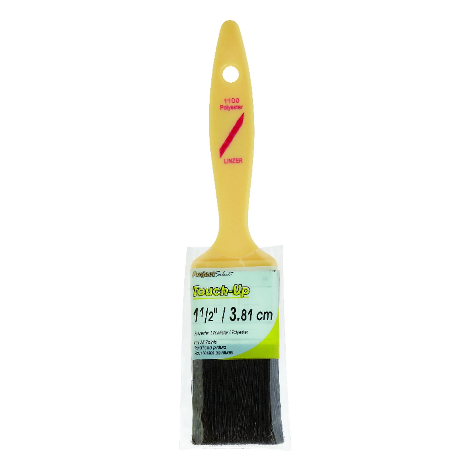 Project Select 1-1/2 In. Flat Touch-up Paint Brush - Polyester Bristles