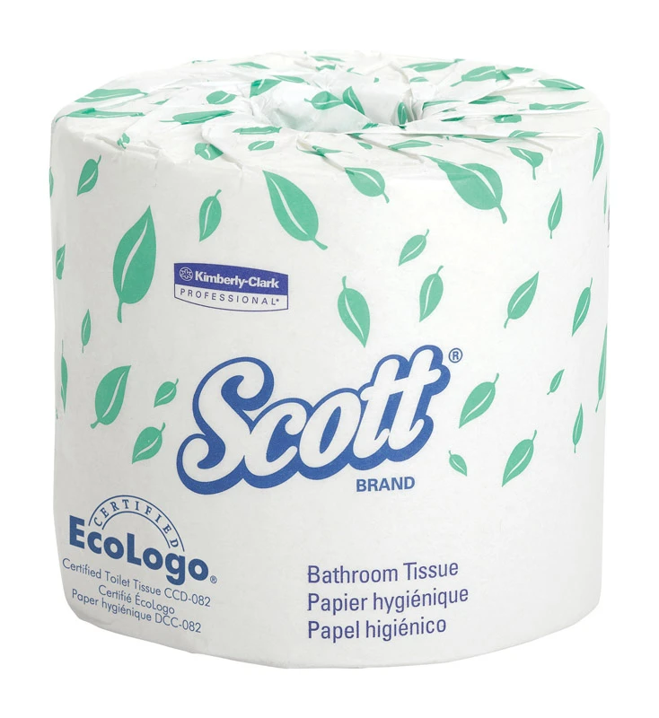 Toilet Paper 20 Rolls 2-ply 550 Sheets 550 Feet Length