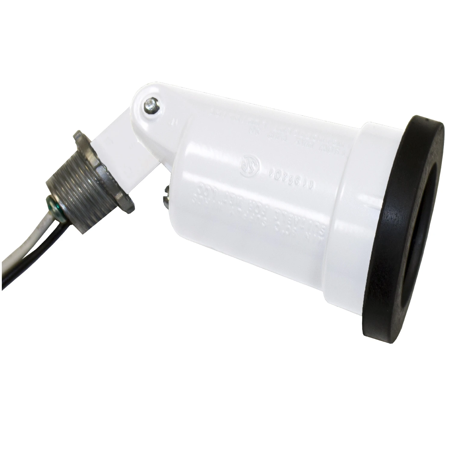Switch Controlled White Lamp Holder Kit Hardwired Par38