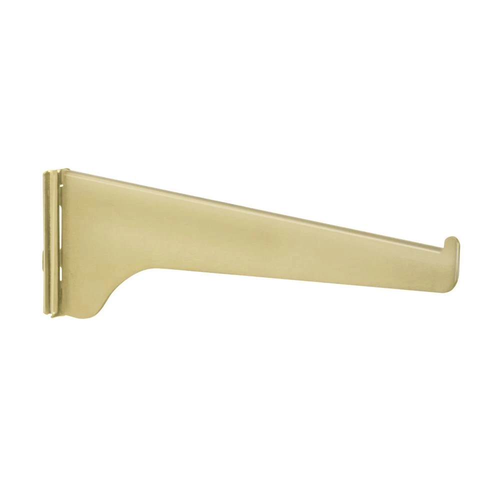 14" Brass Shelf Bracket