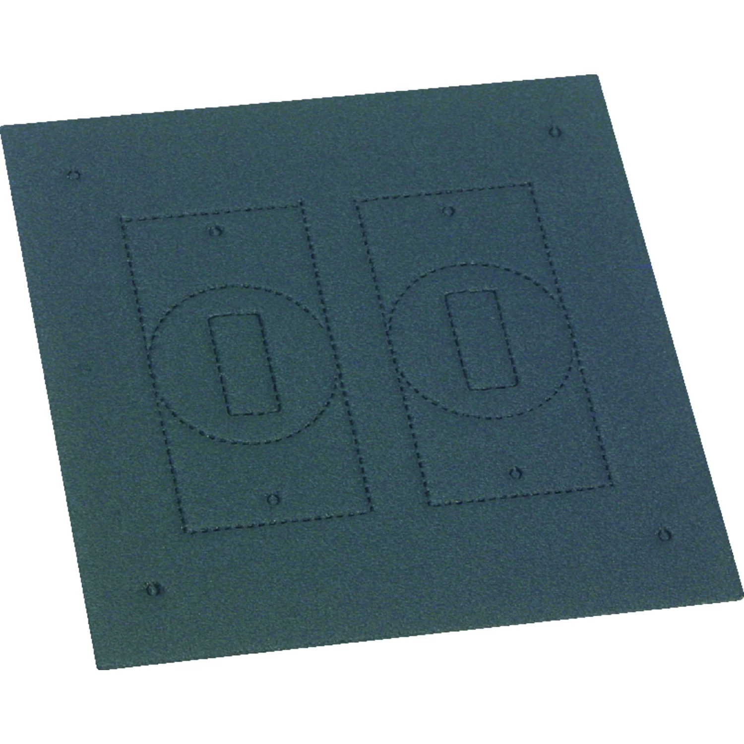 Square Crosslinked Foam 2 Gang Replacement Gasket For Weatherproof Installation