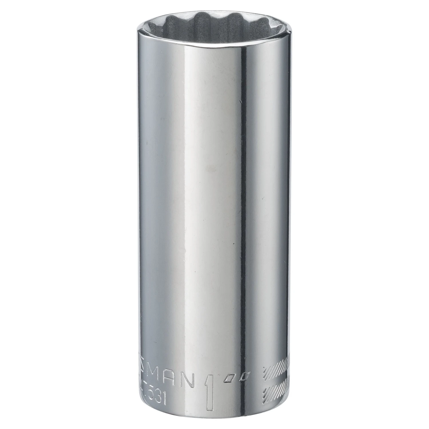 1 In. X 1/2 In. Drive Sae 12 Point Deep Socket