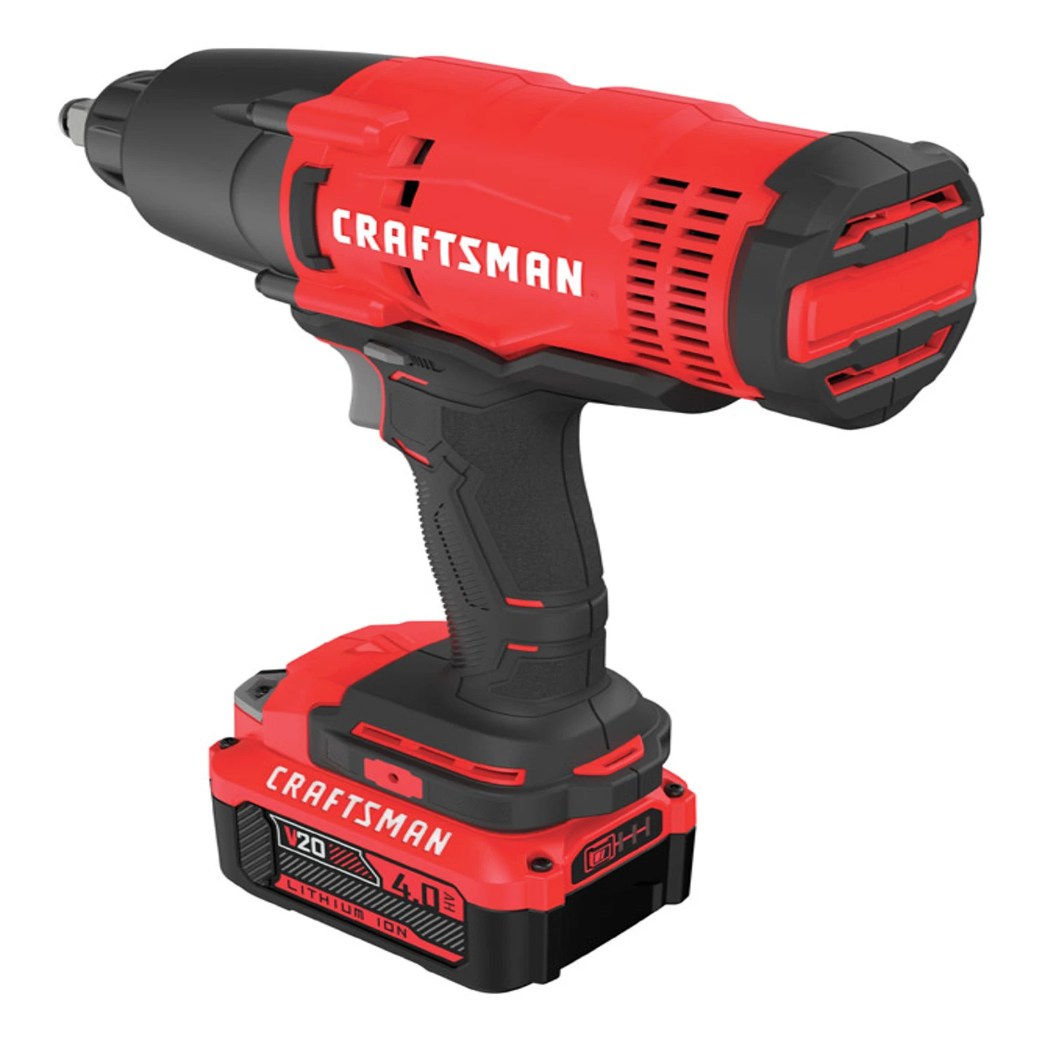 V20 1/2 In. Cordless Impact Wrench Kit With Battery & Charger