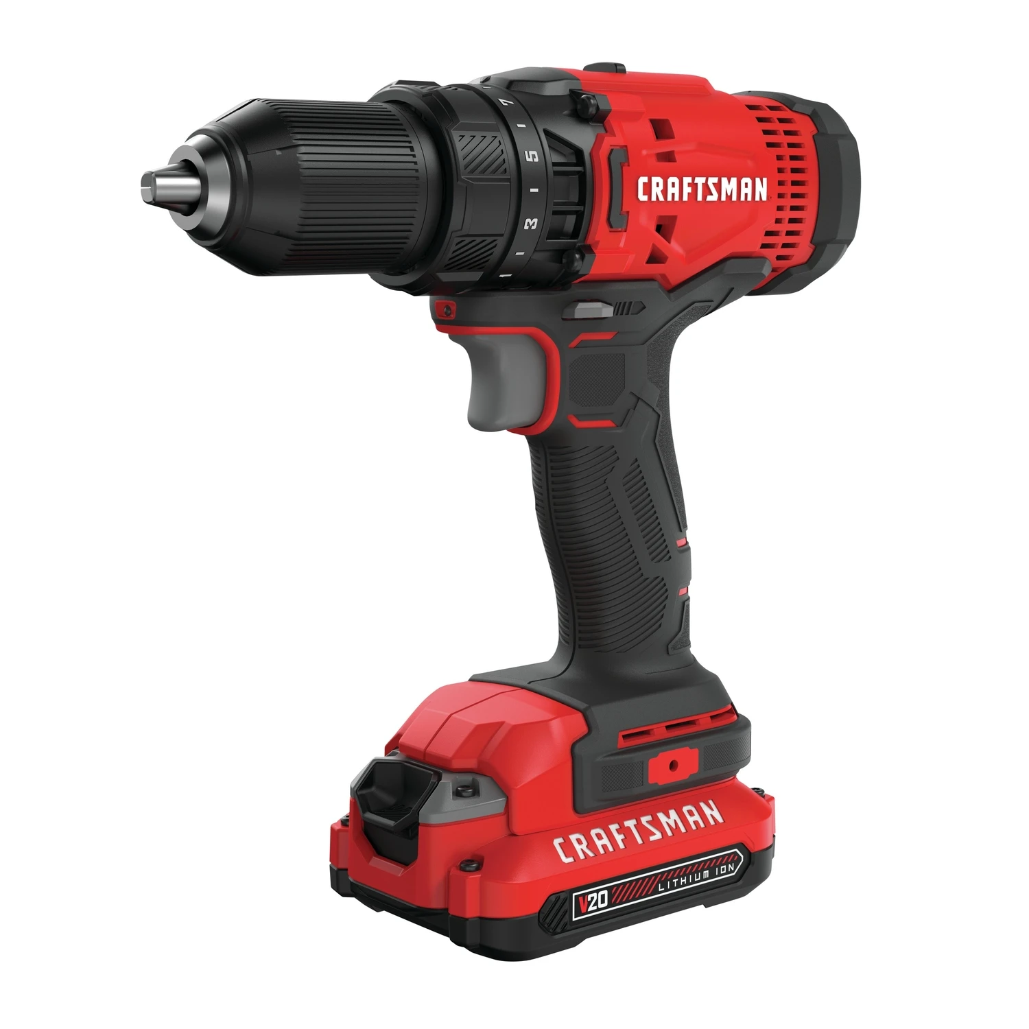 V20 20 Volt 1/2 In. Cordless Drill/driver Kit With Battery & Charger