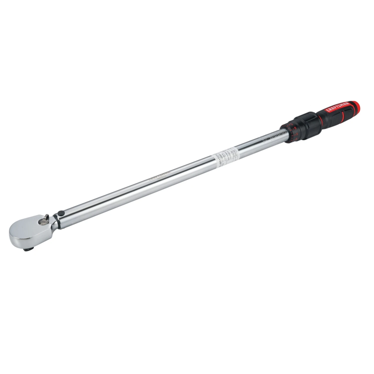 1/2 In. Drive Click Torque Wrench 50-250 Ft. Lbs. 18 In. Steel